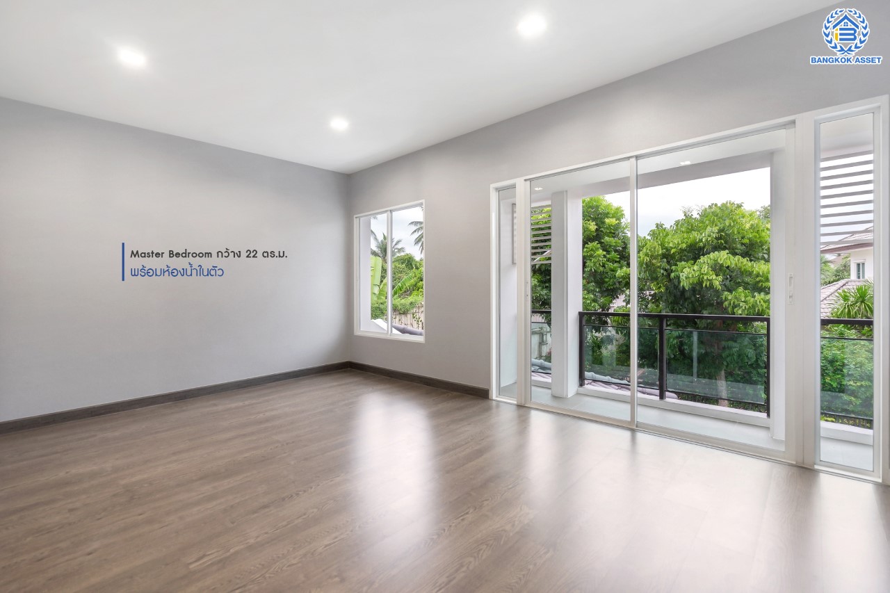 บ้านมือสองตกแต่งใหม่ ม.บางกอกบูเลอวาร์ด ราชพฤกษ์-พระราม5 ดีไซน์สุดหรู หลังมุม เนื้อที่ 61.1 ตร.ว. บนสังคมคุณภาพ SC Asset* ฟังก์ชันพร้อม 3 ห้องนอน 3 ห้องน้ำ จอดรถได้ 2 คัน บนทำเลติดถนนราชพฤกษ์ ใกล้วงเวียนพระรามห้า ,ทางด่วนศรีรัช และเพียง 10 ถึงรถไฟฟ้า "สถานีบางรักใหญ่"...